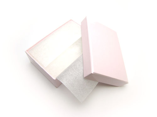 *国産高品質　ブレスレット用紙箱　ピンク　小　1個 8x5.5mm